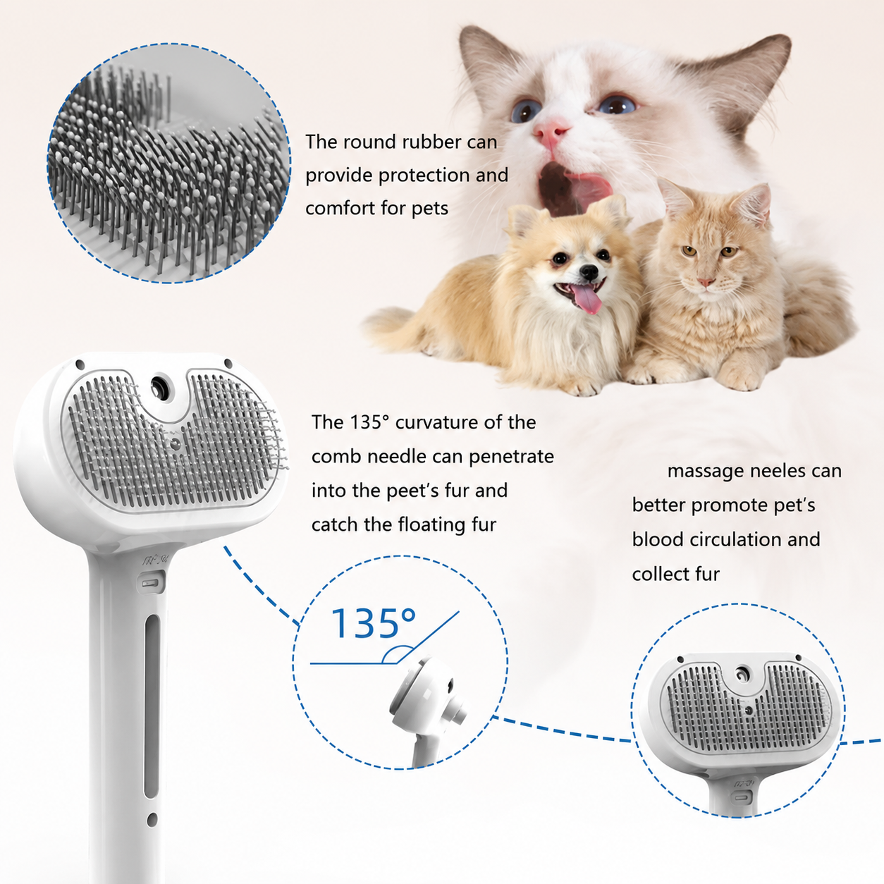 PawWise™ SteamGroom Pro